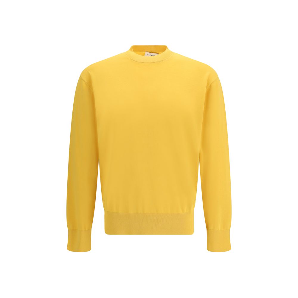 Laneus Tweekleurig Katoenen Sweatshirt