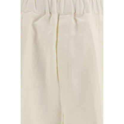 Pantalon décontracté Laneus beige en viscose