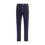 Dsquared² Blue Cotton Jeans Denim - Slim Fit