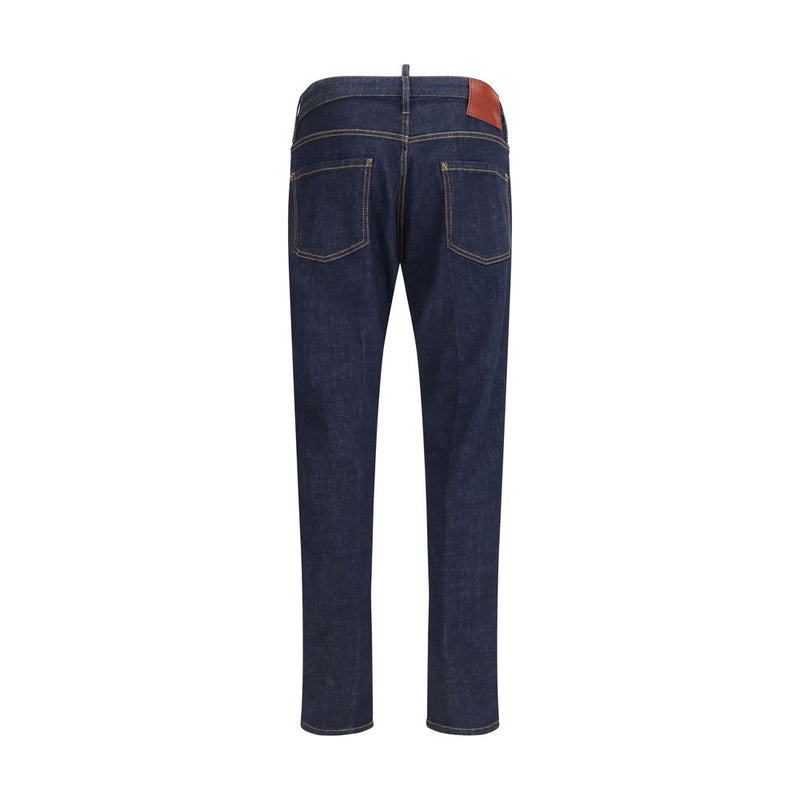 Dsquared² Blauwe Katoenen Jeans Denim