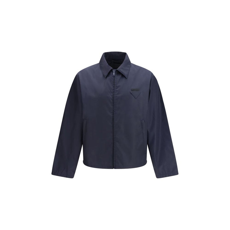 Veste Prada bleue en nylon