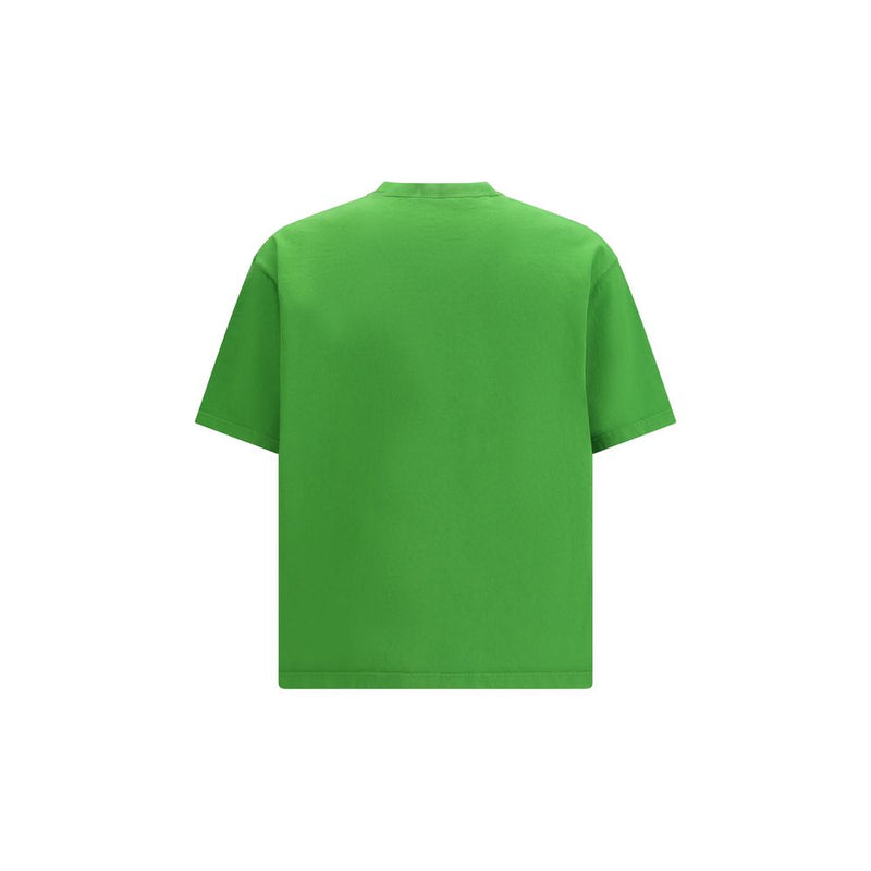 T-shirt Prada bicolore en coton