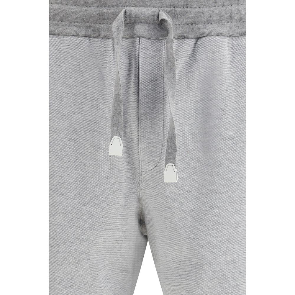 Brioni Gray Cotton Sweatshirt for Men