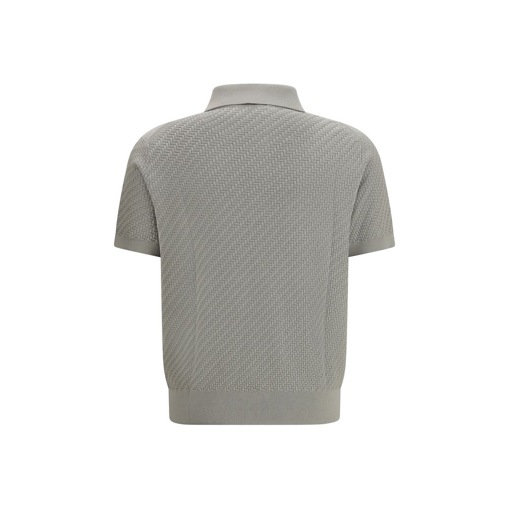 Brioni Beige Cotton Polo Shirt - Elegant & Versatile