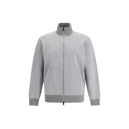 Brioni Grijs Katoenen Sweatshirt