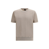 Brioni Beige Cotton T-Shirt - Élégance Intemporelle