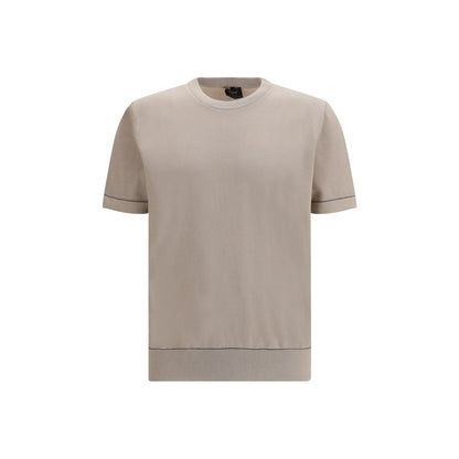 Brioni Beige Katoenen T-Shirt