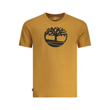 T-shirt en coton Marrone pour hommes Timberland