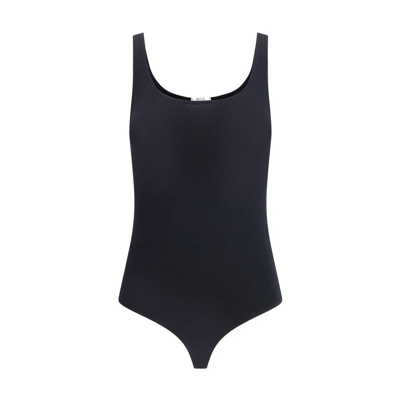 Wolford Jamaika Black Cotton Bodysuit for Women