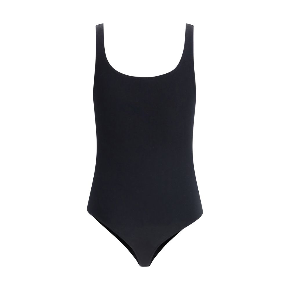 Wolford Jamaika Black Cotton Bodysuit for Women