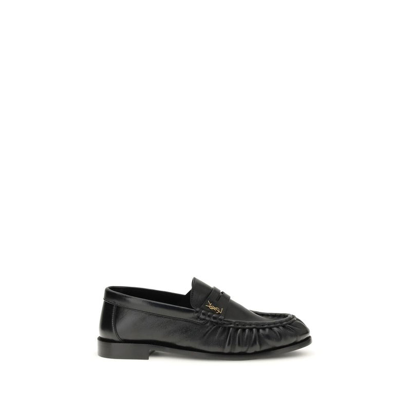 Mocassins Saint Laurent Black Lamb Ovis Aries Aries