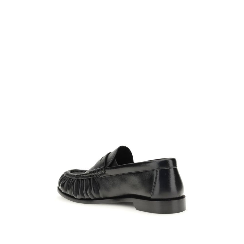 Mocassins Saint Laurent Black Lamb Ovis Aries Aries