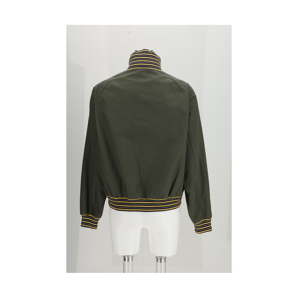 Prada Bicolor Polyester Bomber Jacket for Women - Modern Style