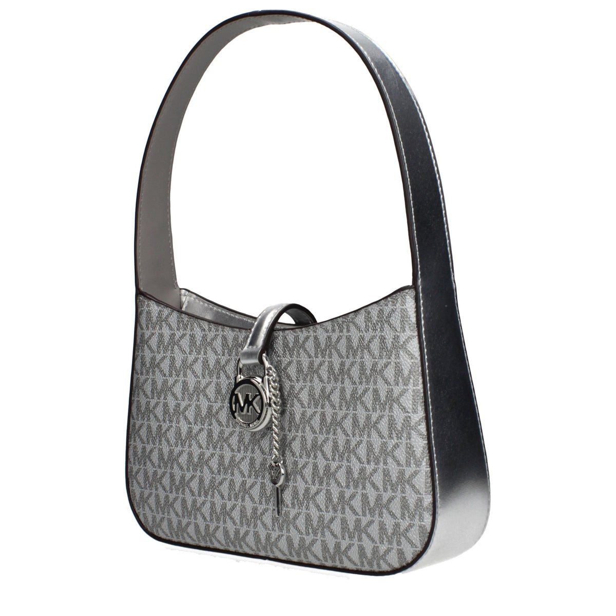 Michael Kors Gray Fabric Handbag - Chic & Functional Accessory