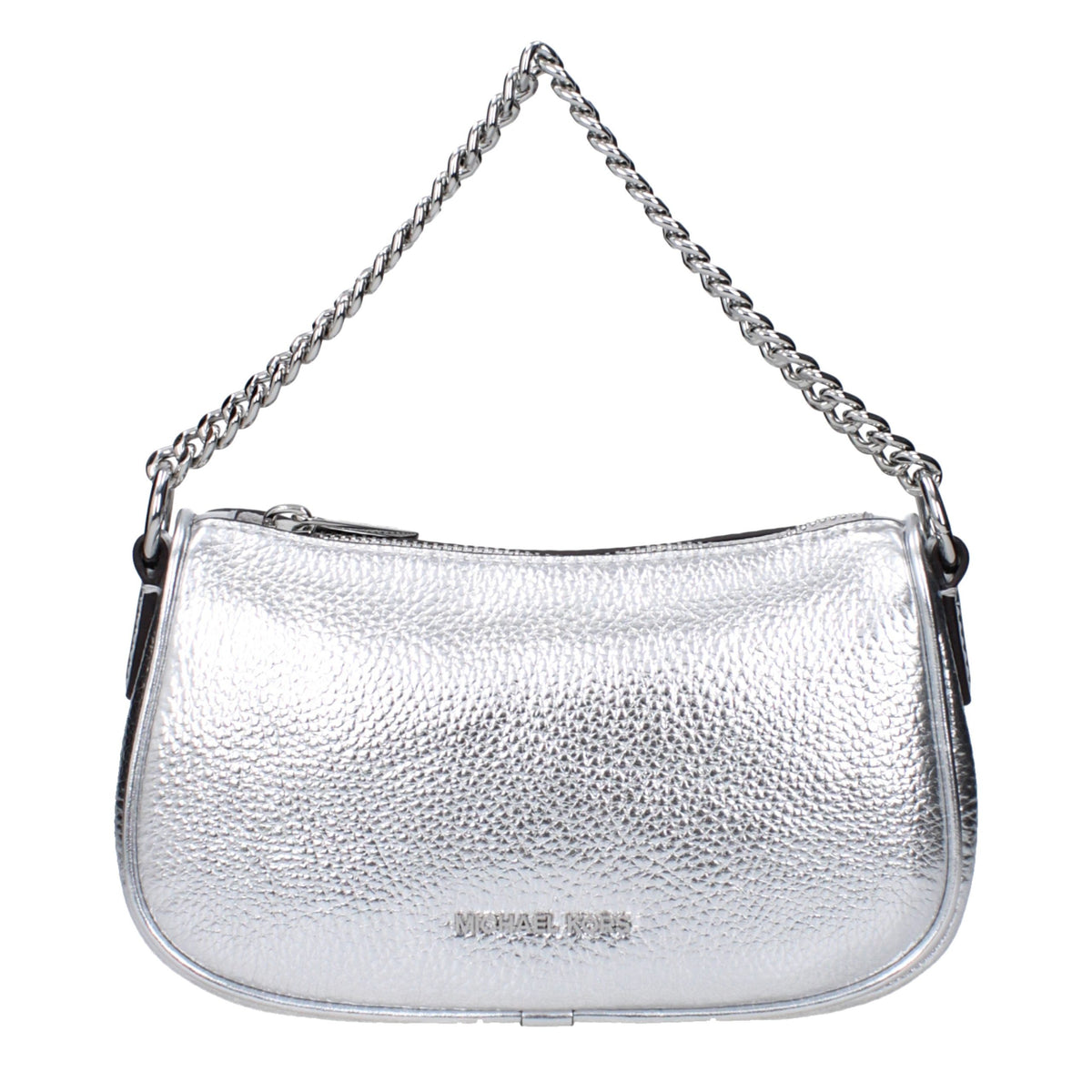 Michael Kors Gray Leather Handbag - Élégance et Polyvalence
