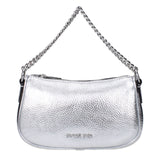 Michael Kors Gray Leather Handbag - Élégance et Polyvalence