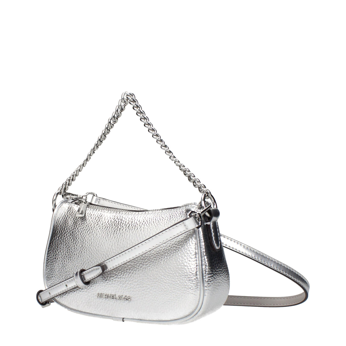 Michael Kors Gray Leather Handbag - Élégance et Polyvalence