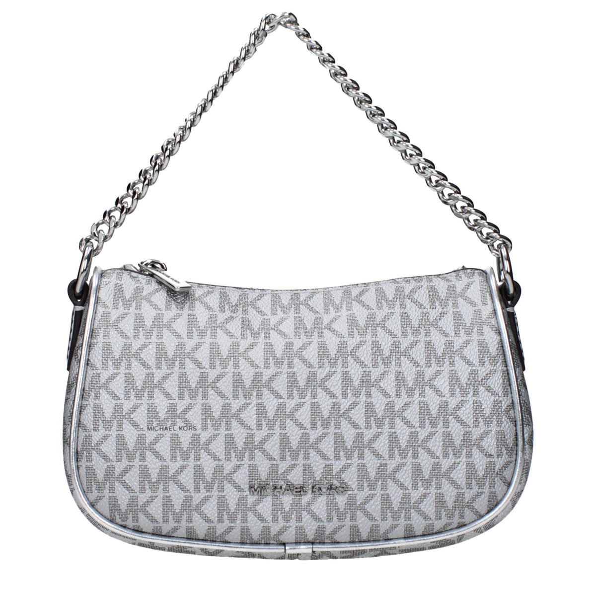Michael Kors Gray Fabric Handbag - Chic and Functional Accessory