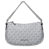Michael Kors Gray Fabric Handbag - Chic and Functional Accessory