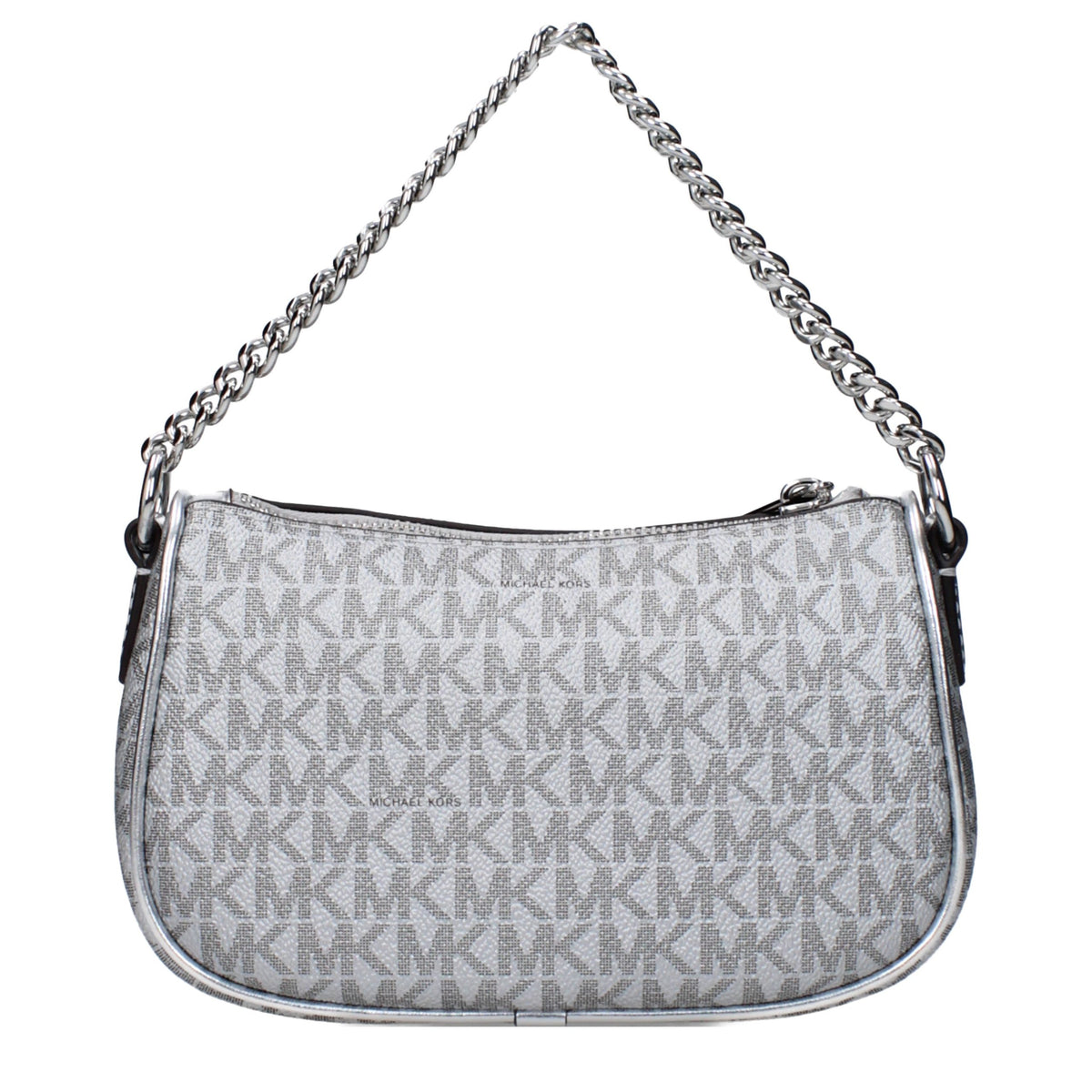Michael Kors Gray Fabric Handbag - Chic and Functional Accessory