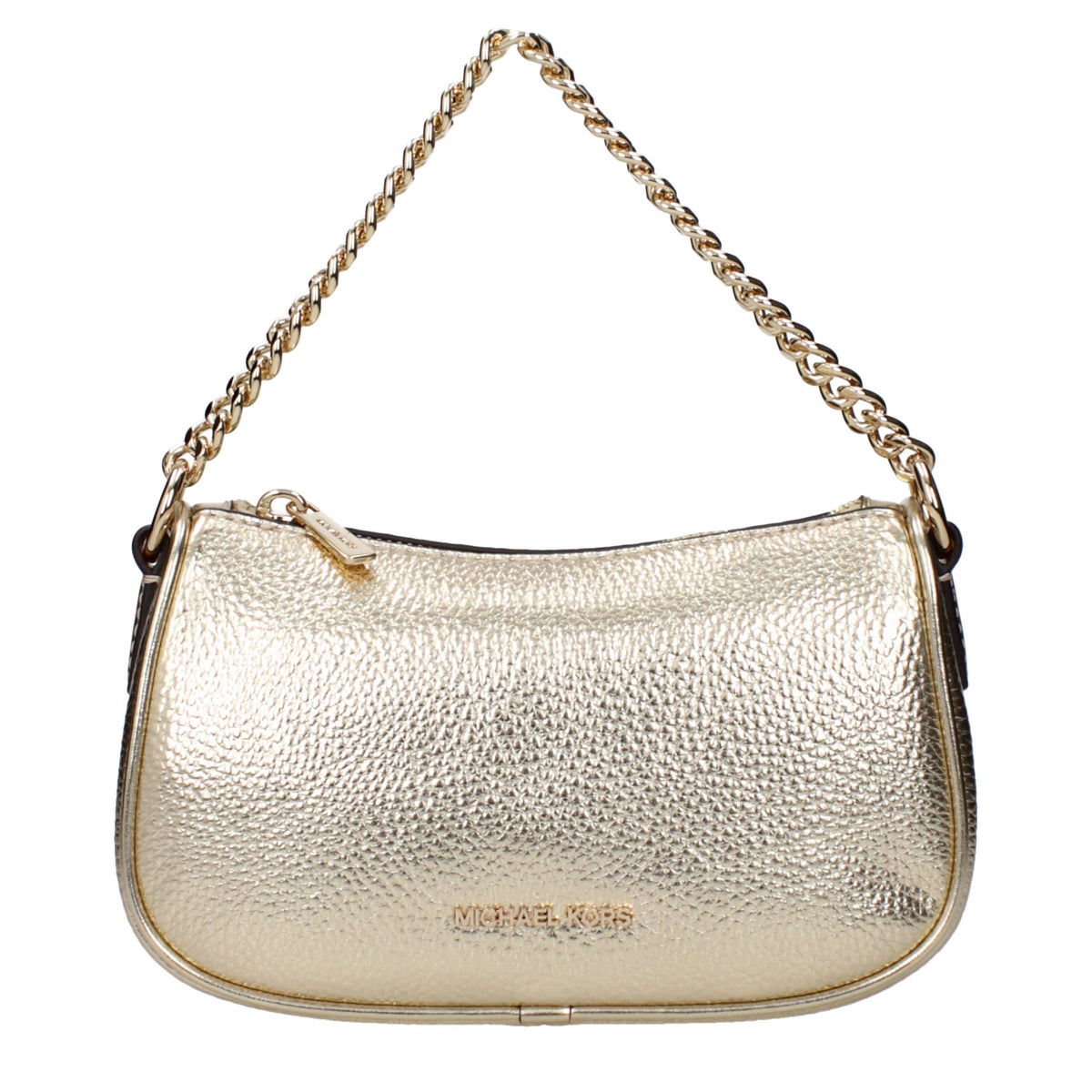 Michael Kors Gold Leather Handbag - Élégance et Polyvalence