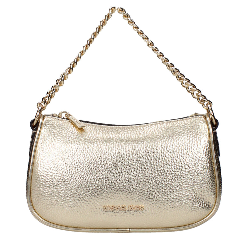 Michael Kors Gold Leather Handbag - Élégance et Polyvalence