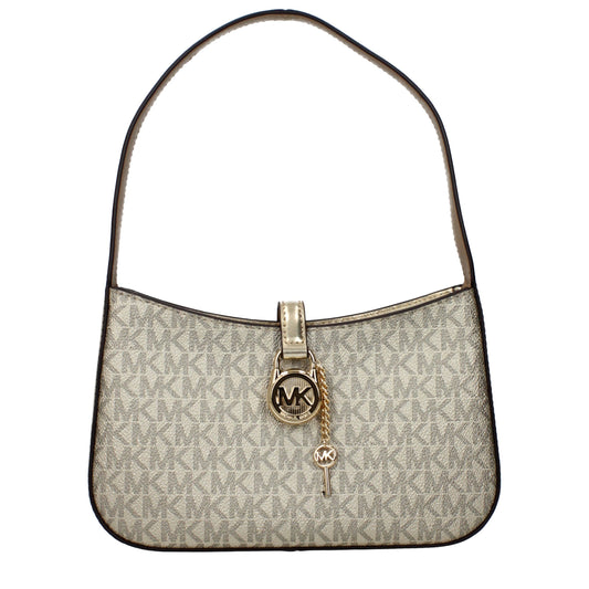 Michael Kors Gold Fabric Handbag - Élégance et Fonctionnalité