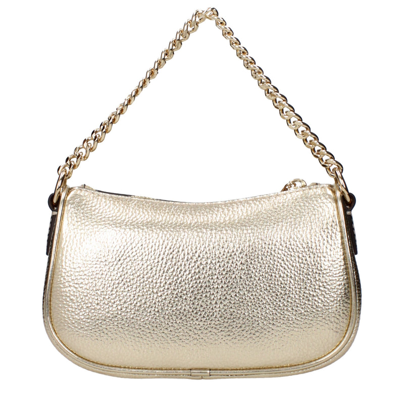 Michael Kors Gold Leather Handbag - Élégance et Polyvalence