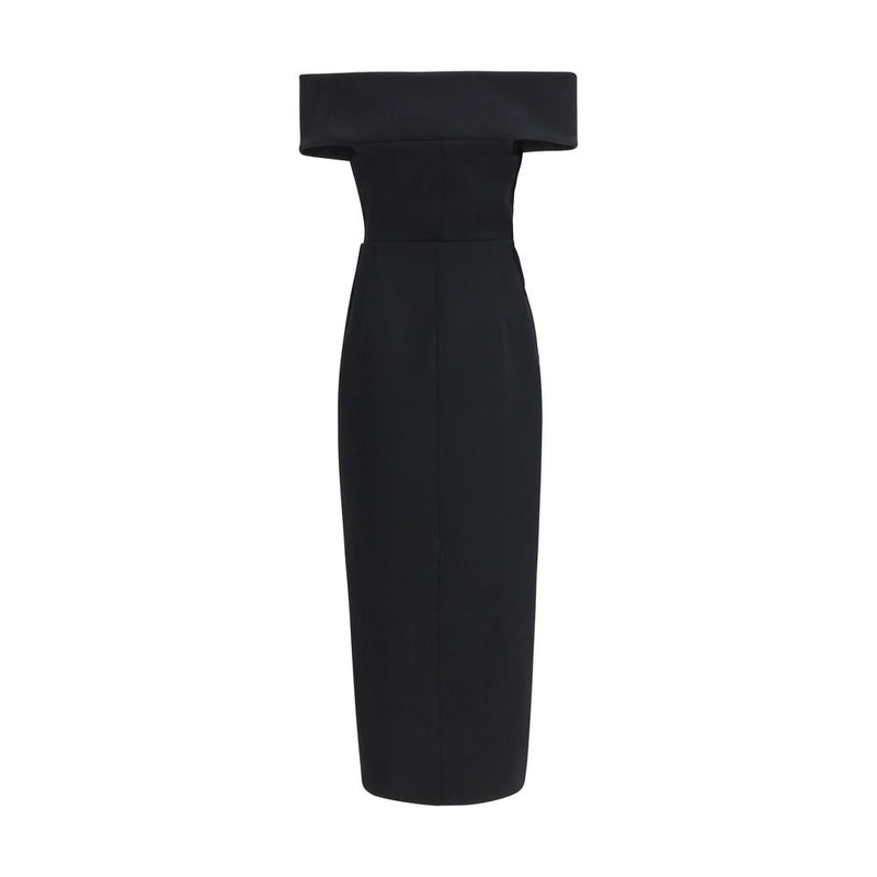 Khaite Gene Black Polyester Cocktail Dress