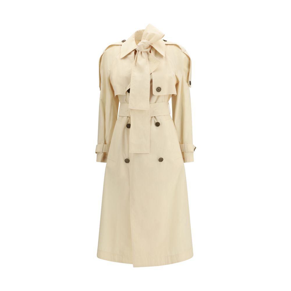 Burberry Trerose Beige Polyester Trench Coat for Women