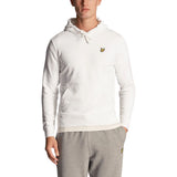 Lyle & Scott White Cotton Hoodie for Men