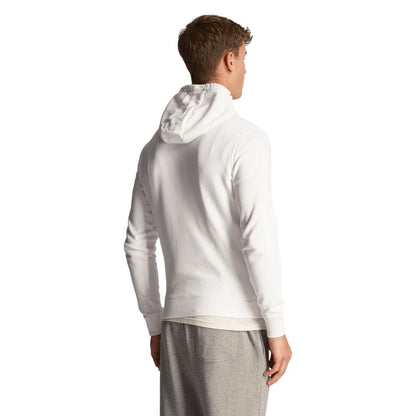 Lyle & Scott Witte Katoenen Hoodie