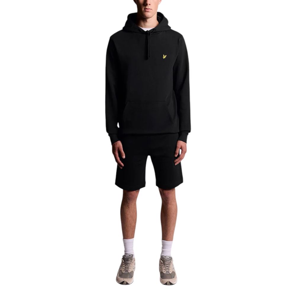 Lyle & Scott Zwarte Katoenen Hoodie