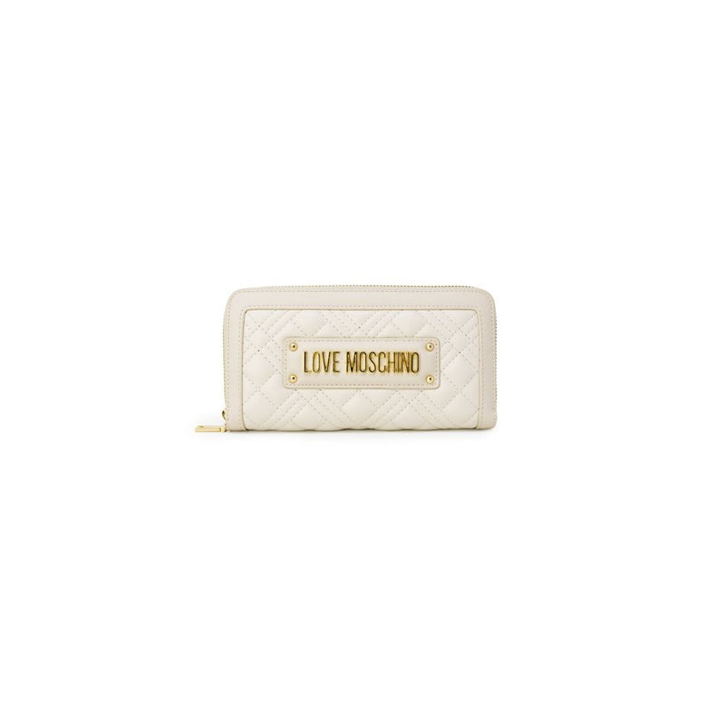 Love Moschino Beige Polyethylene Wallet - JC5600PP
