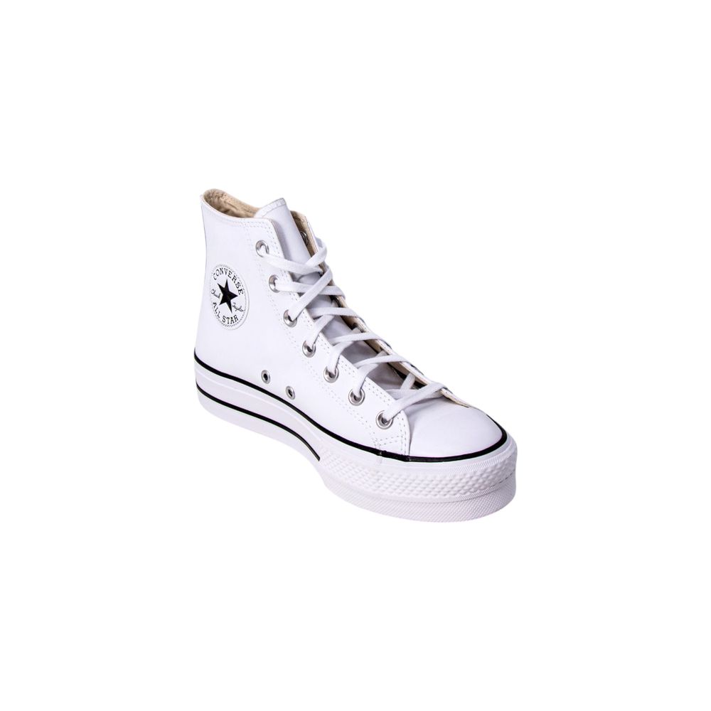 Converse Chuck Taylor All Star Lift White Platform Sneakers