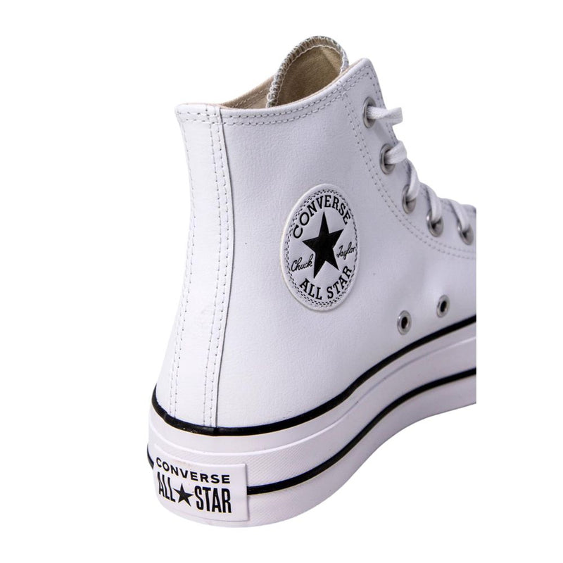 Converse Chuck Taylor All Star Lift White Platform Sneakers