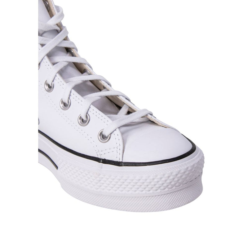 Converse Chuck Taylor All Star Lift White Platform Sneakers