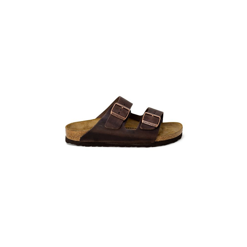 Birkenstock Arizona BS Brown Synthetic Slippers for Women