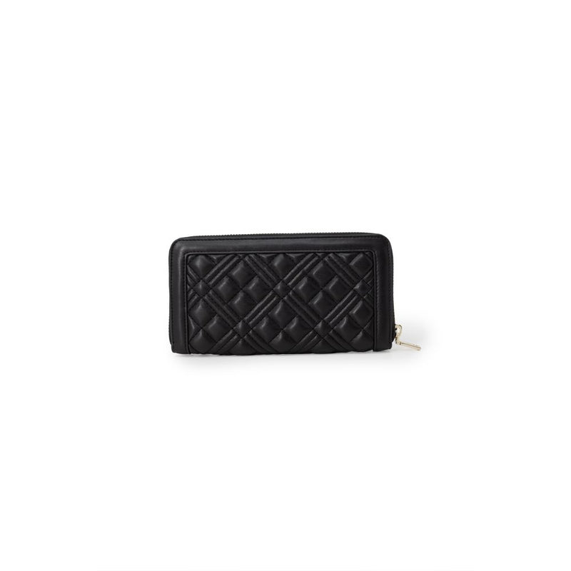 Love Moschino Bicolor Quilted Eco-Leather Wallet