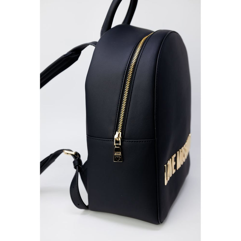 Love Moschino JC4193PP1I Black Eco-Leather Backpack
