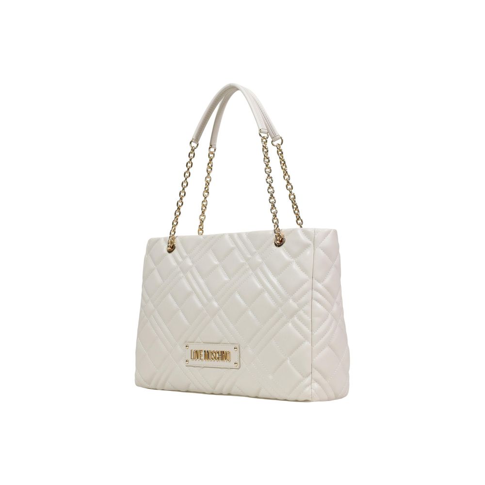 Love Moschino Beige Quilted Handbag - JC4145PP1L