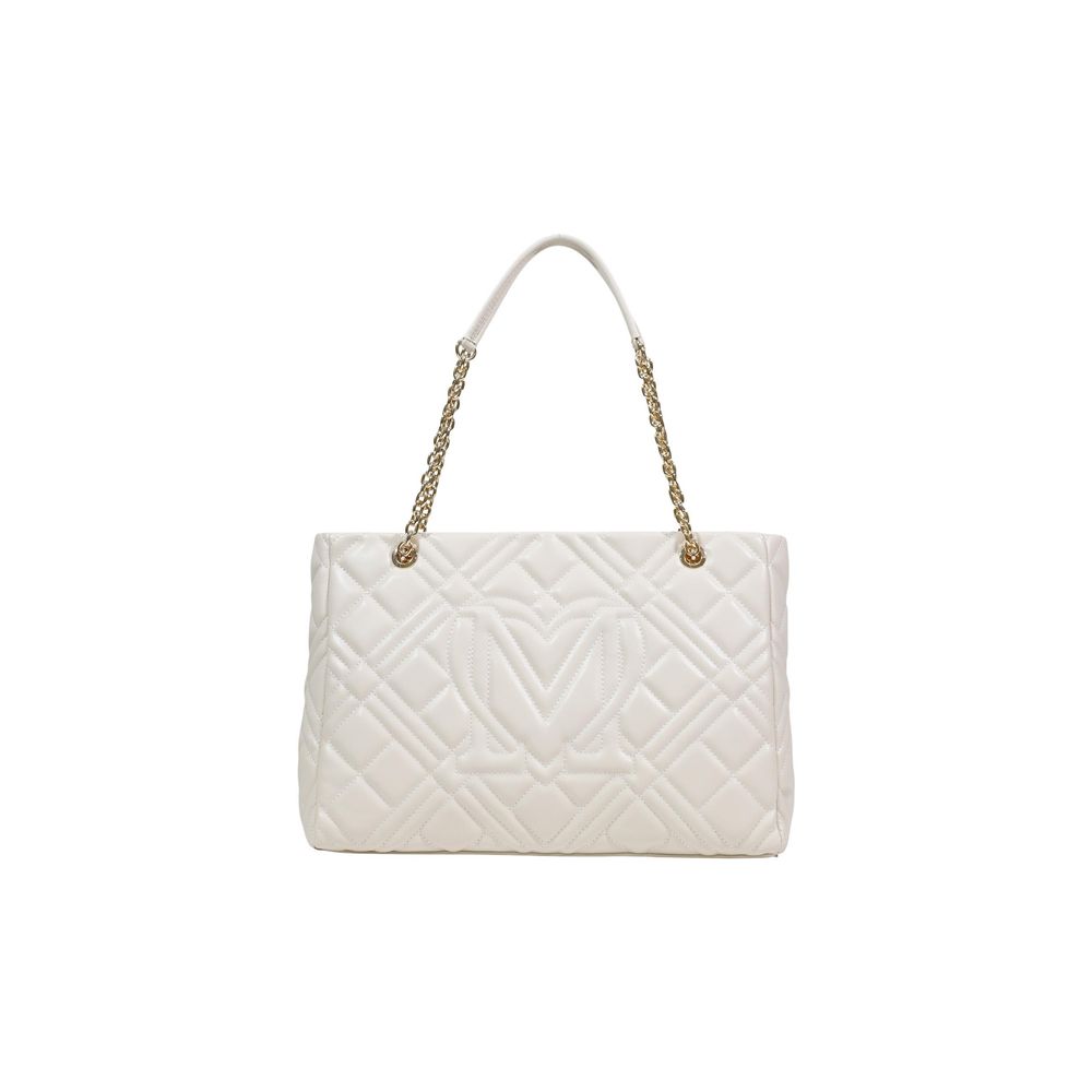 Love Moschino Beige Quilted Handbag - JC4145PP1L