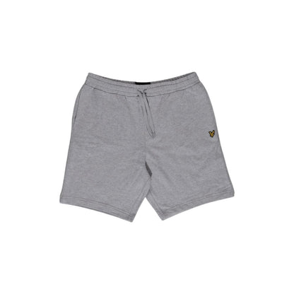 Lyle & Scott Grijze Katoenen Bermuda Shorts