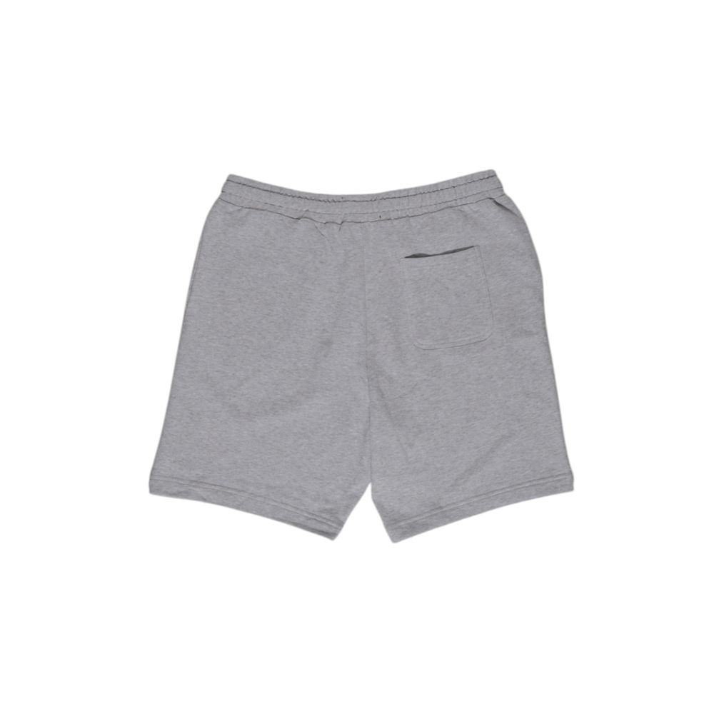 Lyle & Scott Gray Cotton Bermuda Shorts for Men