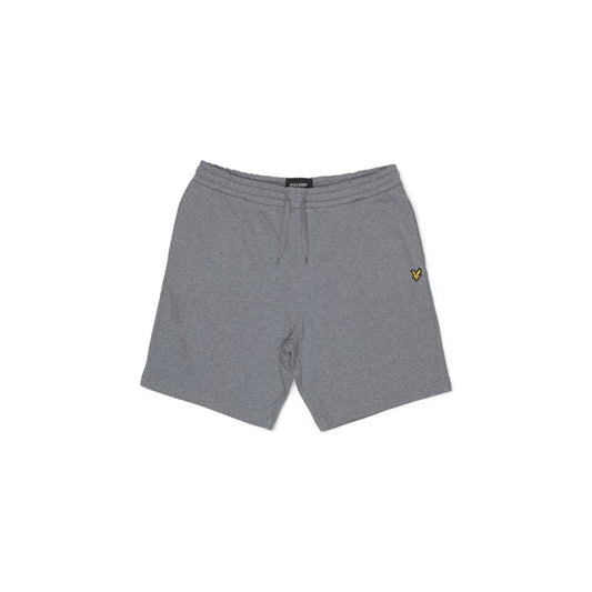 Lyle & Scott Gray Cotton Bermuda Shorts for Men