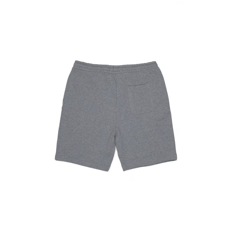 Lyle & Scott Gray Cotton Bermuda Shorts for Men