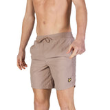 Lyle & Scott Beige Nylon Swim Shorts for Men - SH1204V