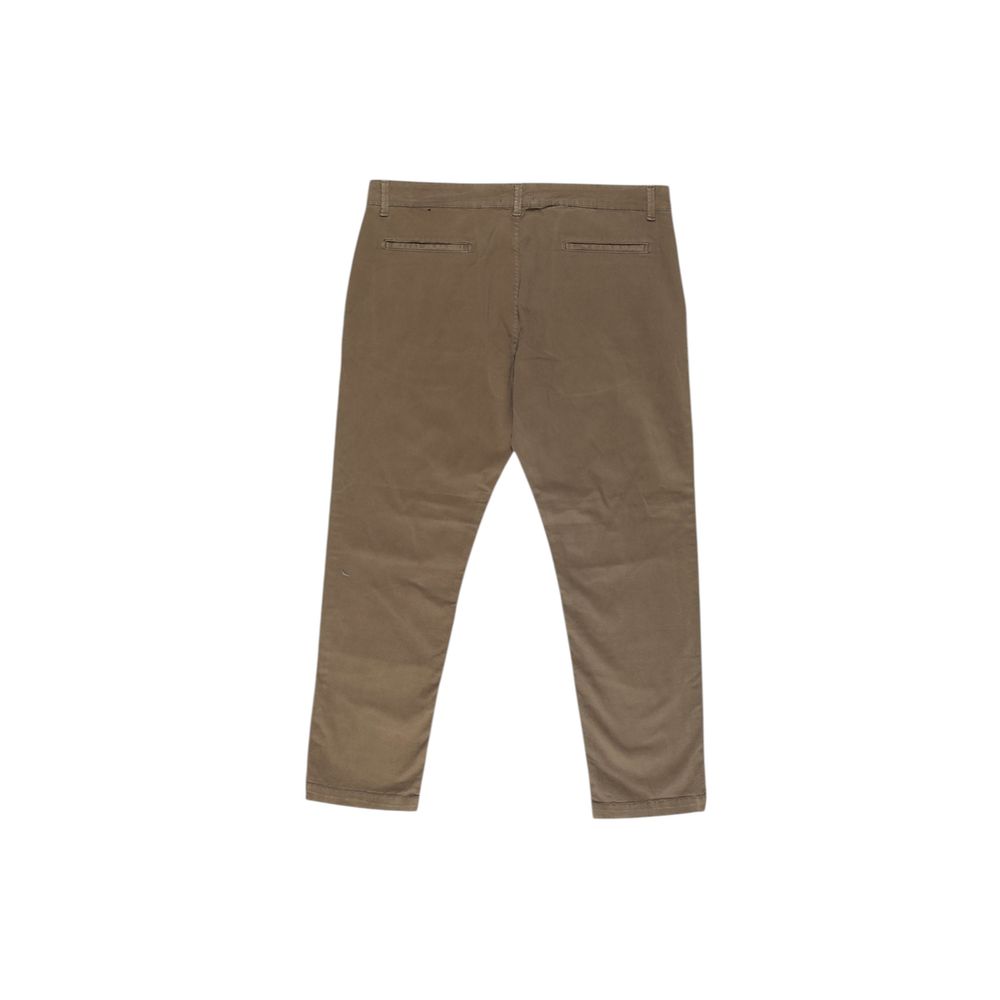 Lyle & Scott Beige Cotton Casual Pants for Men