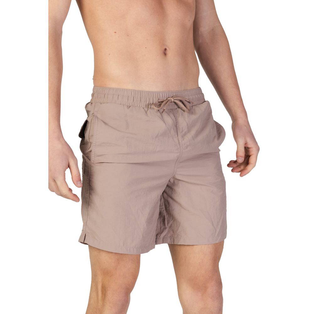Lyle & Scott Beige Nylon Swim Shorts for Men - SH1204V