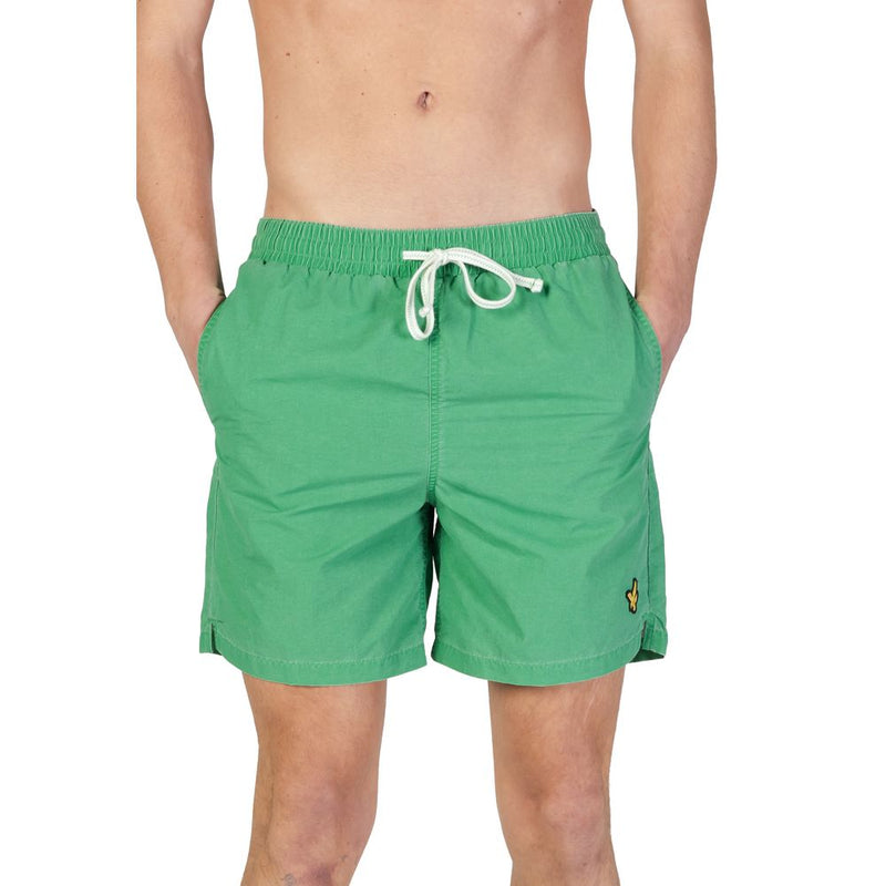 Short de bain bicolore en nylon Lyle &amp; Scott